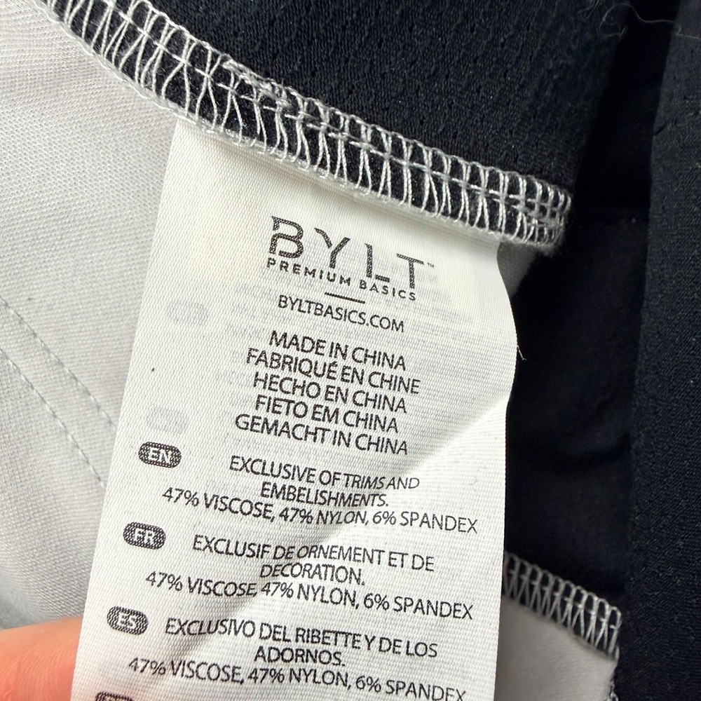 BYLT Premium Basics Men's Gray Chino Pants Size 34x30 - Picture 5 of 7